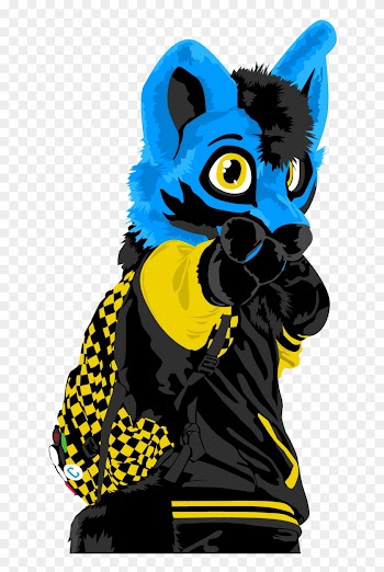 Let The Blue Fox Down, Y'all Https - Illustration