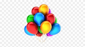 Let Us Host Your Child's Birthday Party - Happy Birthday Baloons Png