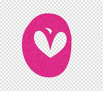 Letras de el abecedario, pink heart illustration transparent background PNG clipart