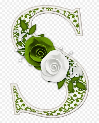 Letras Decorativasletras De Floresdiseños - Alphabet