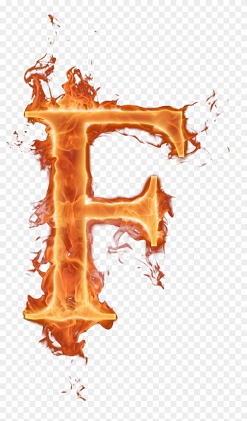 Letras Em Png Efeito Fogo - Letra Alfabeto De Fogo Png