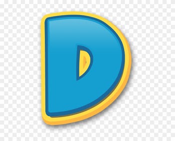 Letras Patrulha Canina Paw Patrol Letters D - Paw Patrol Clipart Letters
