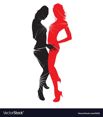 Lets dance vector image