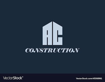 letter ac construction logo