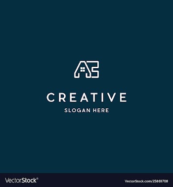 Letter ac home creative logo design vector image