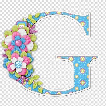 Letter Alphabet Flower G Cadmus, letters transparent background PNG clipart