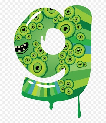 Letter Alphabet G Monster Clip Art - Alphabet Letters Clip Art