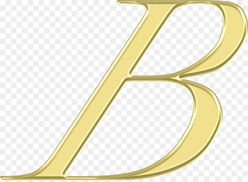 Letter Alphabet Gold - gold 