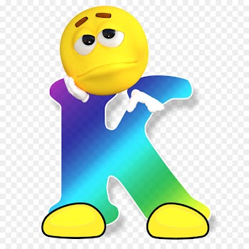 Letter Alphabet K Emoji - fun letters 