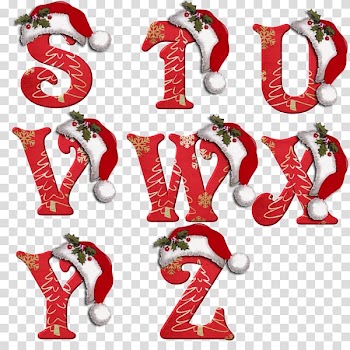 Letter Alphabet Santa Claus Christmas Information Skills for Education Students, santa claus transparent background PNG clipart