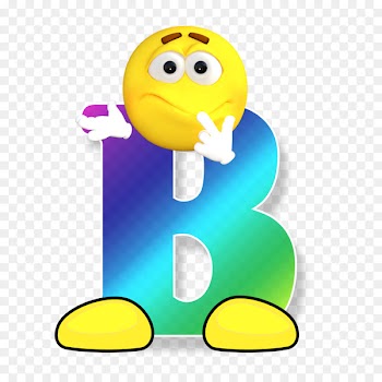 Letter Alphabet Smiley - abc 