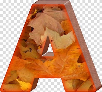 Letter Autumn leaf color Alphabet, amusement in letters transparent background PNG clipart