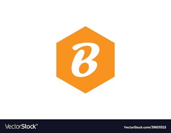 letter bm b and m logo initials icon design
