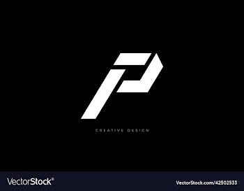 letter branding bp stylish logo