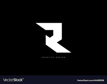 letter branding concept r creative logo