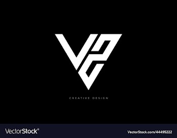letter branding design v2 triangle concept