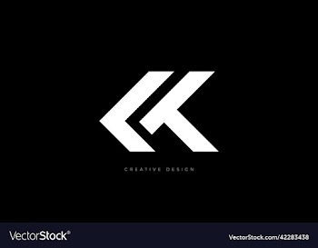 letter branding lk creative concept
