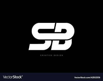 letter branding sbg initial creative logo