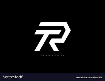 letter branding tr elegant concept logo