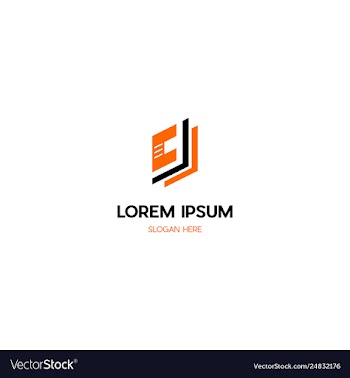 Letter c book creative business logo design vector image