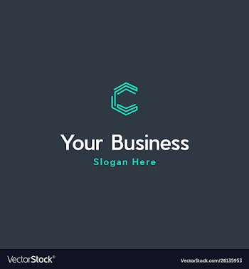 Letter c creative business logo vector image