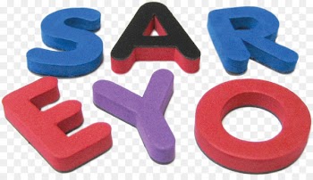 Letter case Small caps Vowel Foam - magnetic tape 