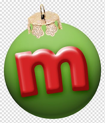 Letter Christmas English alphabet Font, Christmas letter m transparent background PNG clipart