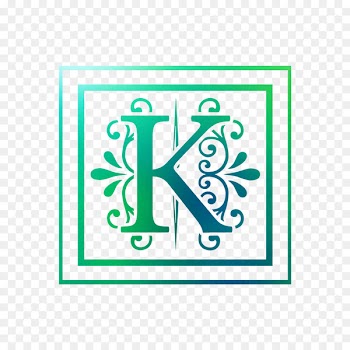 Letter, Cursive, Alphabet, Green, Turquoise PNG