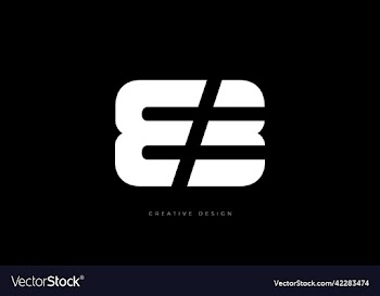 letter design eb creative style logo