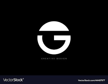 letter design g circle creative shape logo