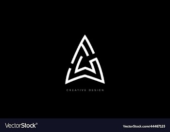 letter design wf minimal navigation icon