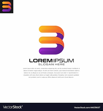 letter e logo colorfuel