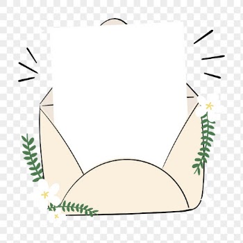 Letter envelope png sticker on transparent | Free PNG - rawpixel