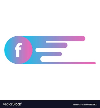 Letter f flat web icon or sign isolated on white vector image
