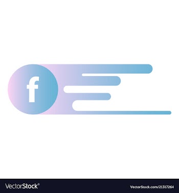 Letter f flat web icon or sign isolated on white vector image