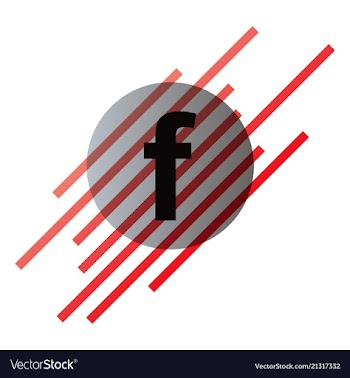 Letter f flat web icon or sign isolated on white vector image