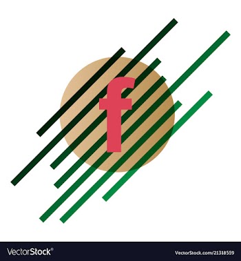 Letter f flat web icon or sign isolated on white vector image