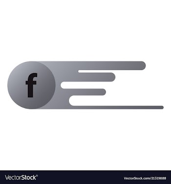 Letter f flat web icon or sign isolated on white vector image