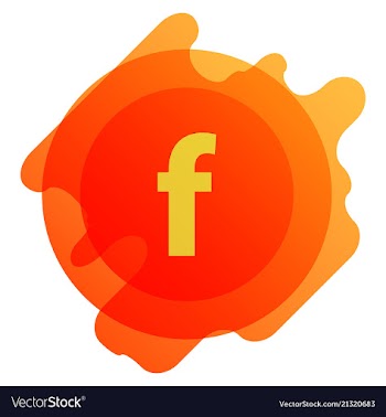 Letter f flat web icon or sign isolated on white vector image