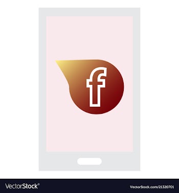 Letter f flat web icon or sign isolated on white vector image