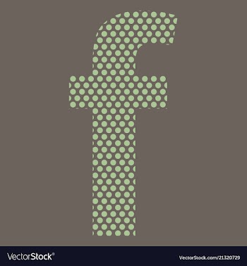 Letter f flat web icon or sign isolated on white vector image