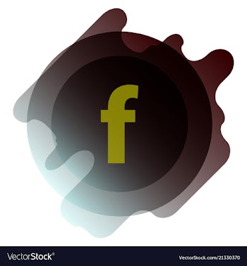 Letter f flat web icon or sign isolated on white vector image