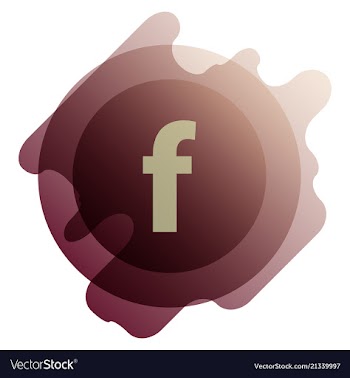 Letter f flat web icon or sign isolated on white vector image
