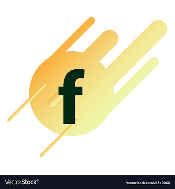 Letter f flat web icon or sign isolated on white vector image