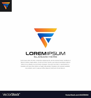 letter f logo colorfuel