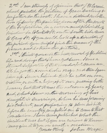 Letter from John Werge dated | Free Photo - rawpixel
