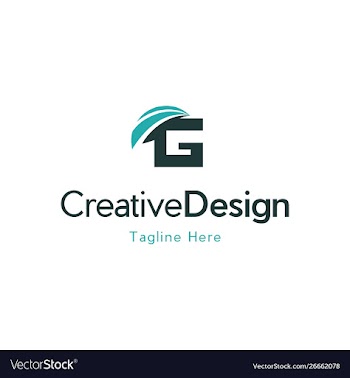 Letter g wings freedom creative logo design vector image