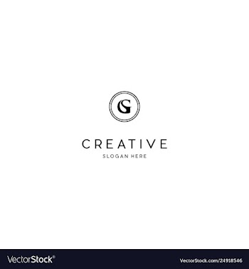 Letter gssg creative business logo design vector image