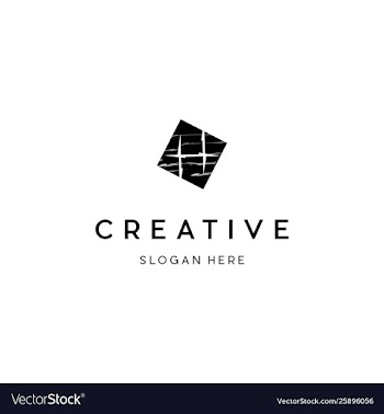 Letter h brush creative branding logo design vector image
