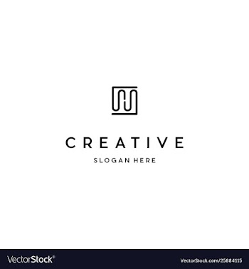 Letter h equalizer musical creative business logo vector image